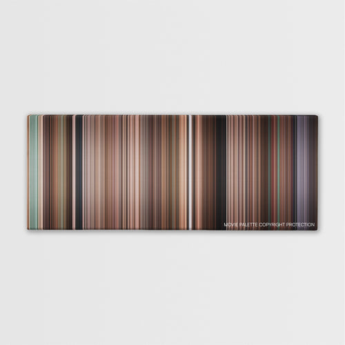 Step Up 2 The Streets color palette canvas print: thousands of thin vertical stripes of color