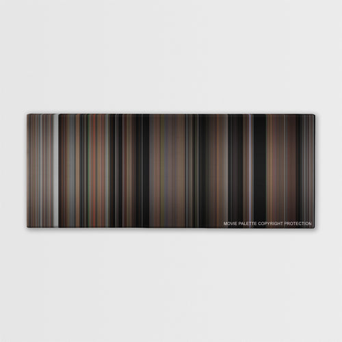The Blair Witch Project color palette canvas print: thousands of thin vertical stripes of color