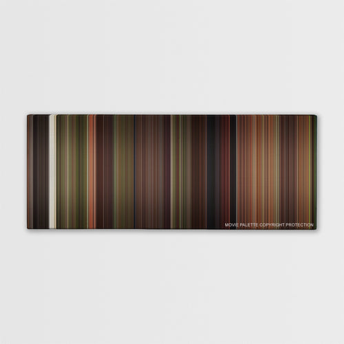 Robin Hood: Men in Tights color palette canvas print: thousands of thin vertical stripes of color