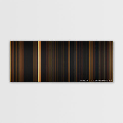 Immortals color palette canvas print: thousands of thin vertical stripes of color