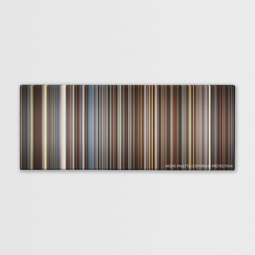 Trumbo color palette canvas print: thousands of thin vertical stripes of color