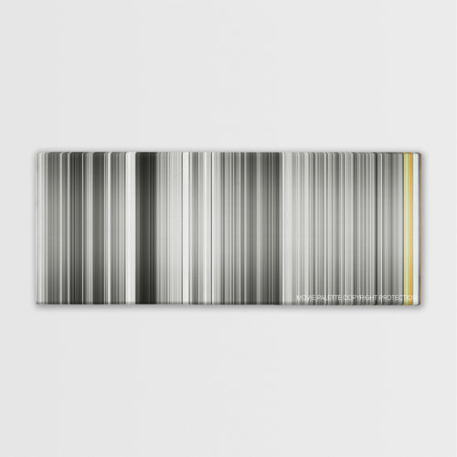 Andrei Rublev color palette canvas print: thousands of thin vertical stripes of color