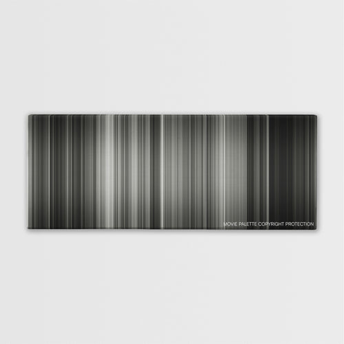 Sunrise color palette canvas print: thousands of thin vertical stripes of color