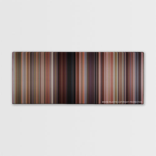 Clueless color palette canvas print: thousands of thin vertical stripes of color