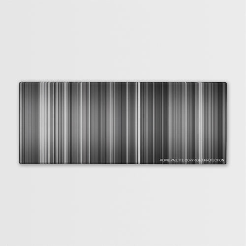 Hara-Kiri color palette canvas print: thousands of thin vertical stripes of color