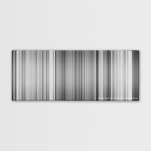 Sherlock Jr. color palette canvas print: thousands of thin vertical stripes of color