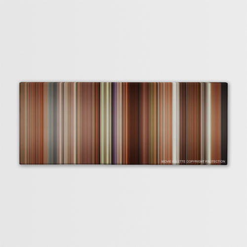 The Proposal color palette canvas print: thousands of thin vertical stripes of color