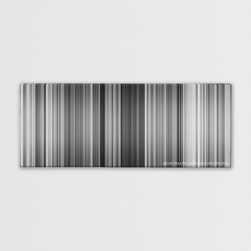 Rififi color palette canvas print: thousands of thin vertical stripes of color