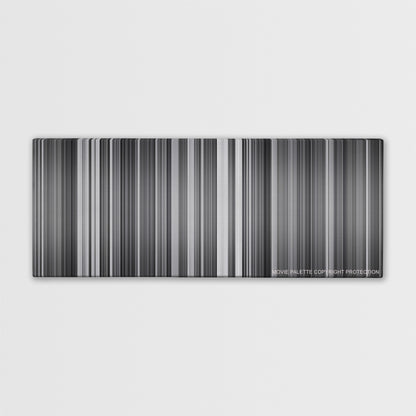 Rashomon color palette canvas print: thousands of thin vertical stripes of color
