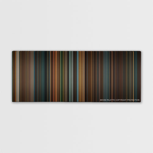 The Sorcerer's Apprentice color palette canvas print: thousands of thin vertical stripes of color