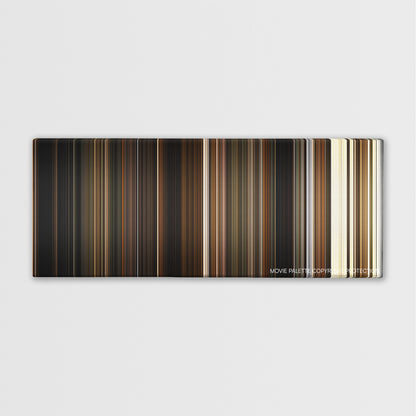 The Fountain color palette canvas print: thousands of thin vertical stripes of color