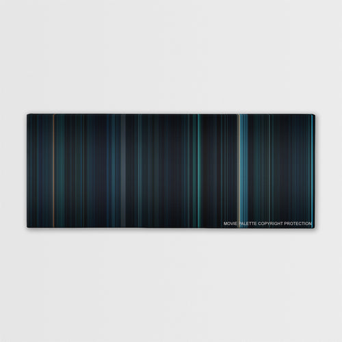 Underworld: Rise of the Lycans color palette canvas print: thousands of thin vertical stripes of color
