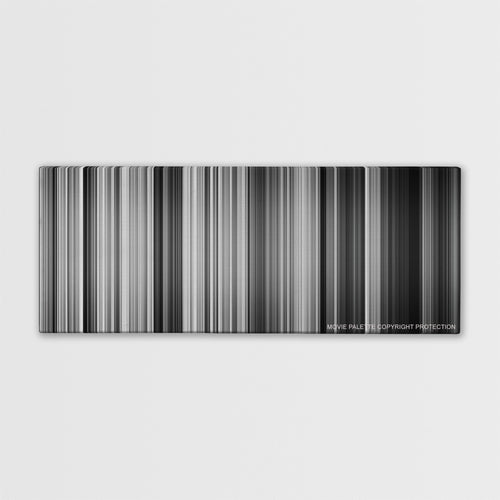 La Haine color palette canvas print: thousands of thin vertical stripes of color