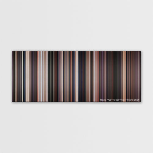 Network color palette canvas print: thousands of thin vertical stripes of color