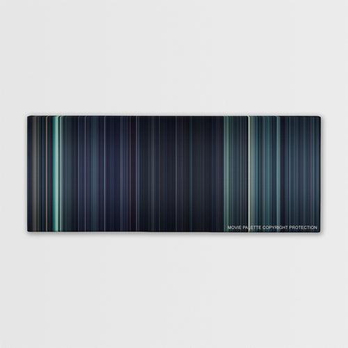 Underworld: Awakening color palette canvas print: thousands of thin vertical stripes of color