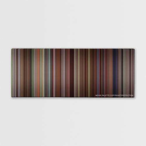 Cruel Intentions color palette canvas print: thousands of thin vertical stripes of color
