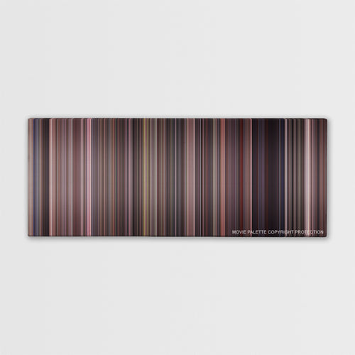Honey, I Shrunk the Kids color palette canvas print: thousands of thin vertical stripes of color
