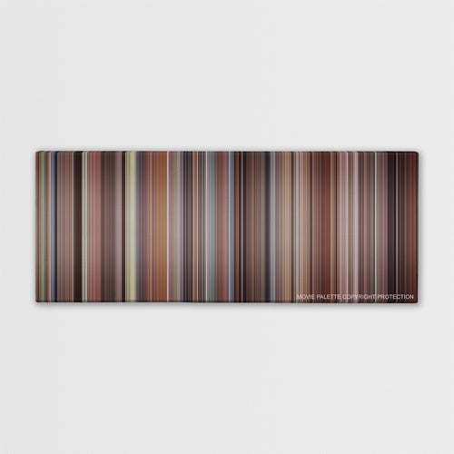 When Harry Met Sally... color palette canvas print: thousands of thin vertical stripes of color
