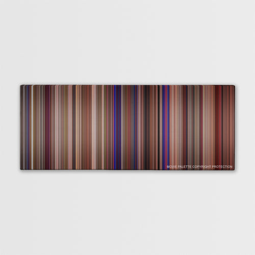 This Is Spinal Tap color palette canvas print: thousands of thin vertical stripes of color