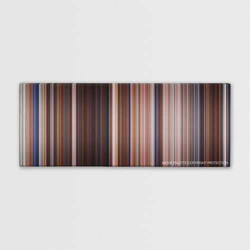 Practical Magic color palette canvas print: thousands of thin vertical stripes of color