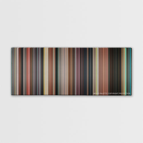 The Great Gatsby color palette canvas print: thousands of thin vertical stripes of color
