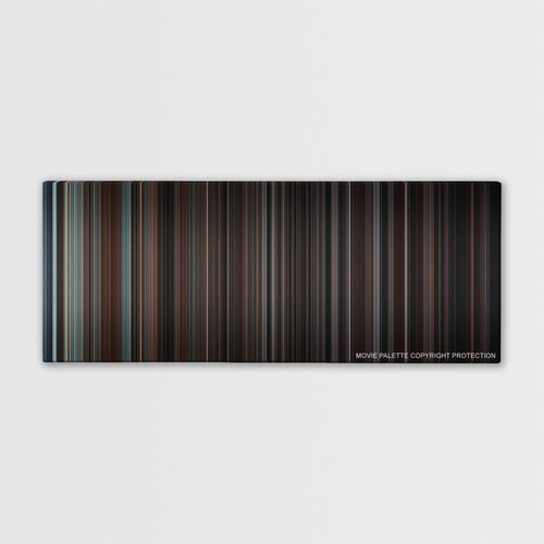 Devil color palette canvas print: thousands of thin vertical stripes of color