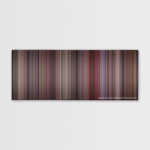 Breakfast at Tiffany's color palette canvas print: thousands of thin vertical stripes of color
