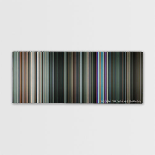 Gamer color palette canvas print: thousands of thin vertical stripes of color