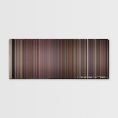 Rope color palette canvas print: thousands of thin vertical stripes of color