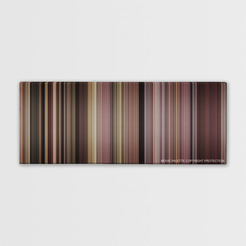 Scent of a Woman color palette canvas print: thousands of thin vertical stripes of color