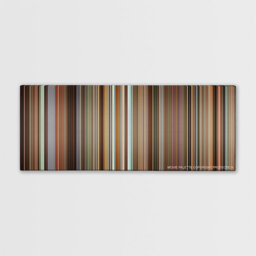 Still Alice color palette canvas print: thousands of thin vertical stripes of color