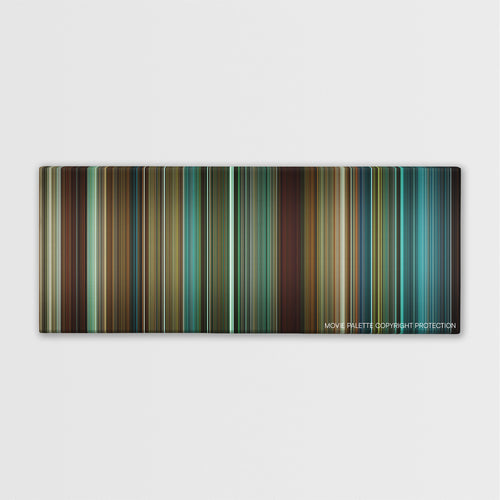 Hancock color palette canvas print: thousands of thin vertical stripes of color