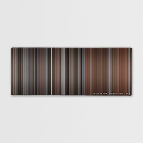 My Cousin Vinny color palette canvas print: thousands of thin vertical stripes of color