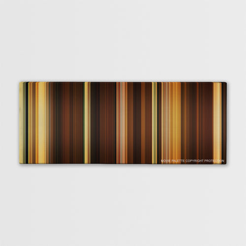Midnight in Paris color palette canvas print: thousands of thin vertical stripes of color