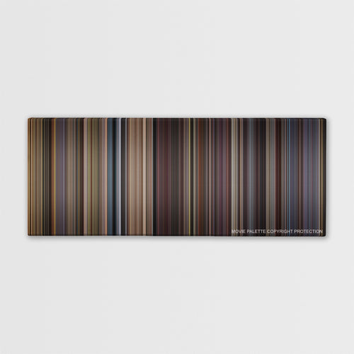 Remember the Titans color palette canvas print: thousands of thin vertical stripes of color