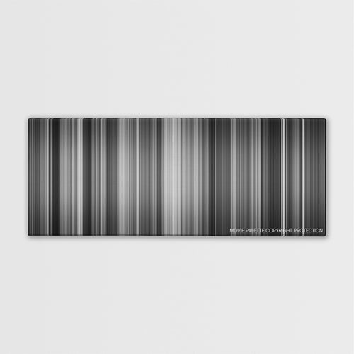 Role Models color palette canvas print: thousands of thin vertical stripes of color