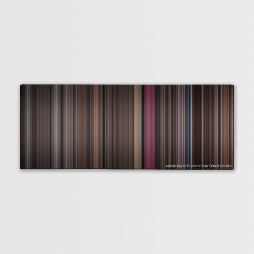 The Boondock Saints color palette canvas print: thousands of thin vertical stripes of color