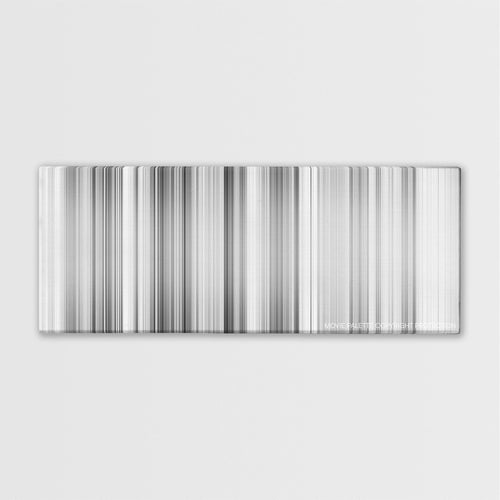Bicycle Thieves color palette canvas print: thousands of thin vertical stripes of color
