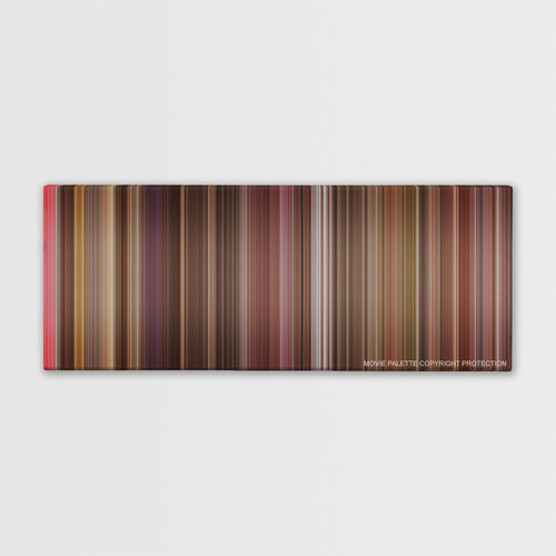 My Best Friend's Wedding color palette canvas print: thousands of thin vertical stripes of color