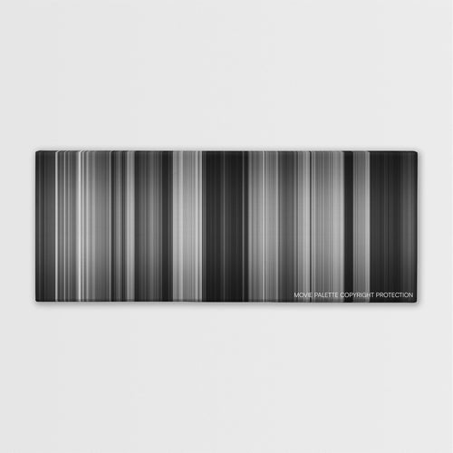 Double Indemnity color palette canvas print: thousands of thin vertical stripes of color