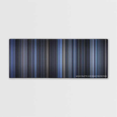 Payback color palette canvas print: thousands of thin vertical stripes of color