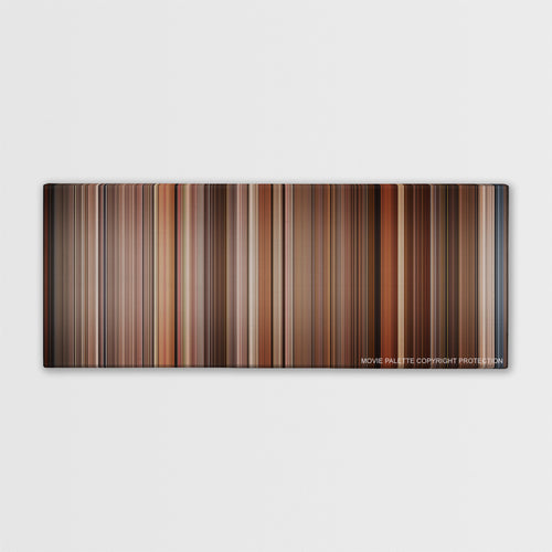 Amadeus color palette canvas print: thousands of thin vertical stripes of color