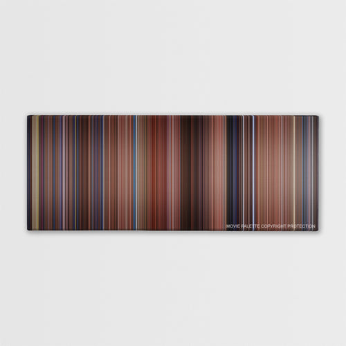 Hook color palette canvas print: thousands of thin vertical stripes of color