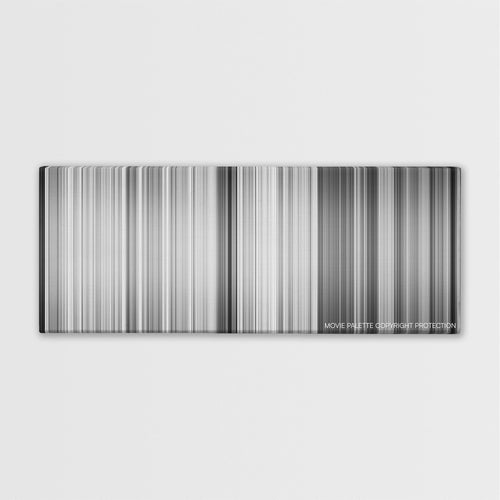 Rebecca color palette canvas print: thousands of thin vertical stripes of color