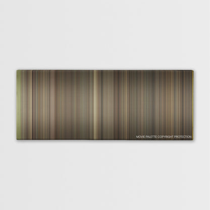 Carnage color palette canvas print: thousands of thin vertical stripes of color