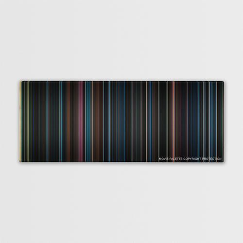 Harry Potter and the Order of the Phoenix color palette canvas print: thousands of thin vertical stripes of color
