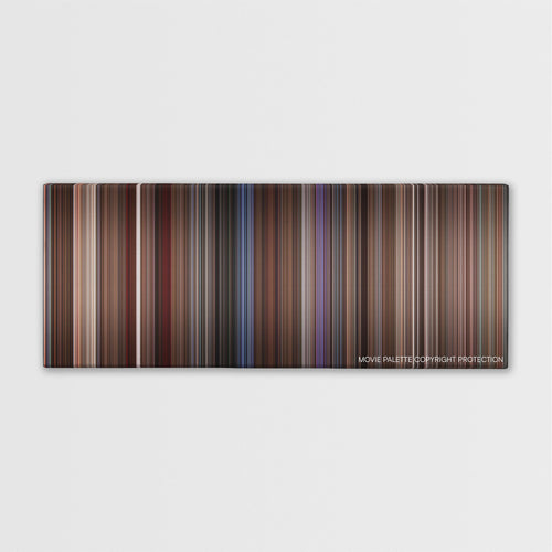 Ransom color palette canvas print: thousands of thin vertical stripes of color