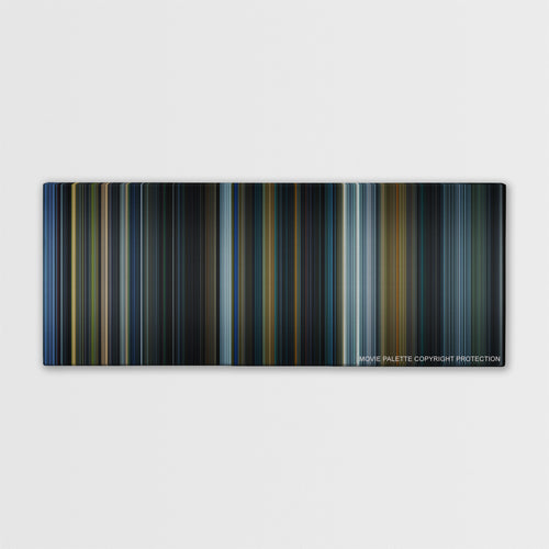 Prometheus color palette canvas print: thousands of thin vertical stripes of color