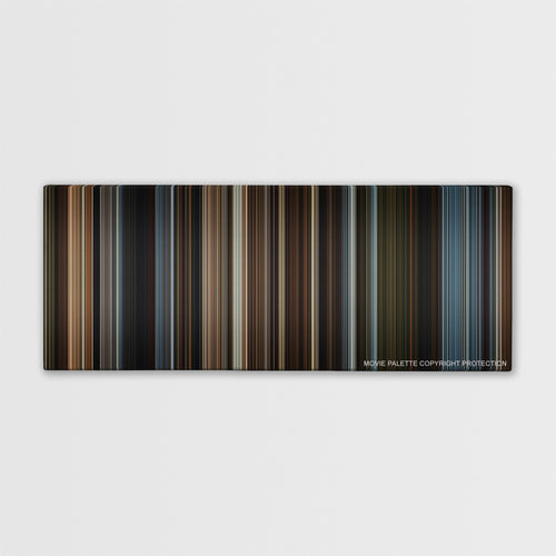 Thor: The Dark World color palette canvas print: thousands of thin vertical stripes of color