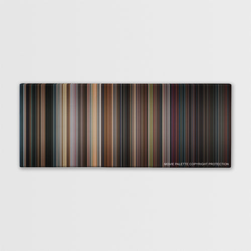 Spider-Man 3 color palette canvas print: thousands of thin vertical stripes of color